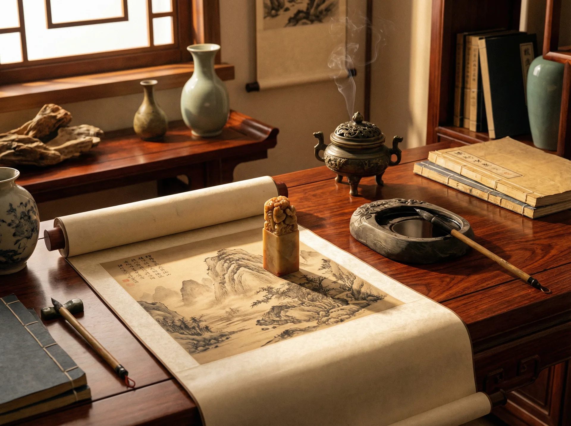 精品大师 - 传统文房雅玩